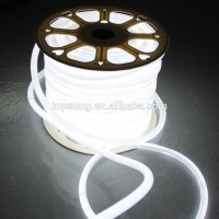 127V AC degree Cold white 360 led round rope light 120v neon Topsung Lighting