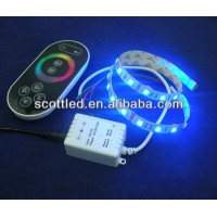 non-waterproof rgb smd 5050 led strip + rf wireless touching rgb led controller