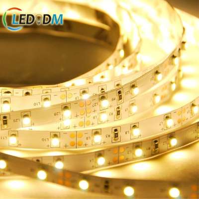 High Brightness Lighting Led DC12V 24V SMD3528 Led Strip 300leds/roll IP20 2700K-6500k